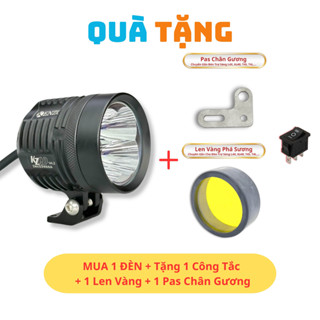 ( Tặng Len, Pas ) Đèn Trợ Sáng KZ40 SST20 V4.2 - Sáng Trắng 6000K 60W 12V DC - BH 12 Tháng