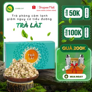 Trà Lài thảo mộc Sunbeleaf phòng cảm lạnh, giảm nguy cơ tiểu đường, trà túi lọc hộp 20 gói