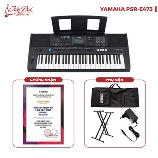 Đàn Organ Yamaha PSR-E473 (PSR E473), 61 Phím, Hệ Thống Loa Mạnh Mẽ, 820 Tiếng nhạc
