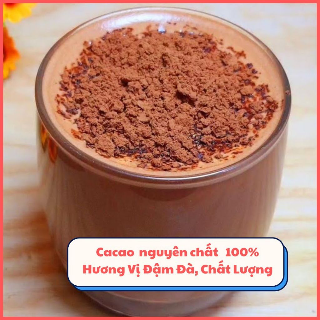 Bột Cacao Nguyên Chất 100g – Thơm Đậm Từ Malaysia, Chuẩn Vị Cho Mọi Đam Mê