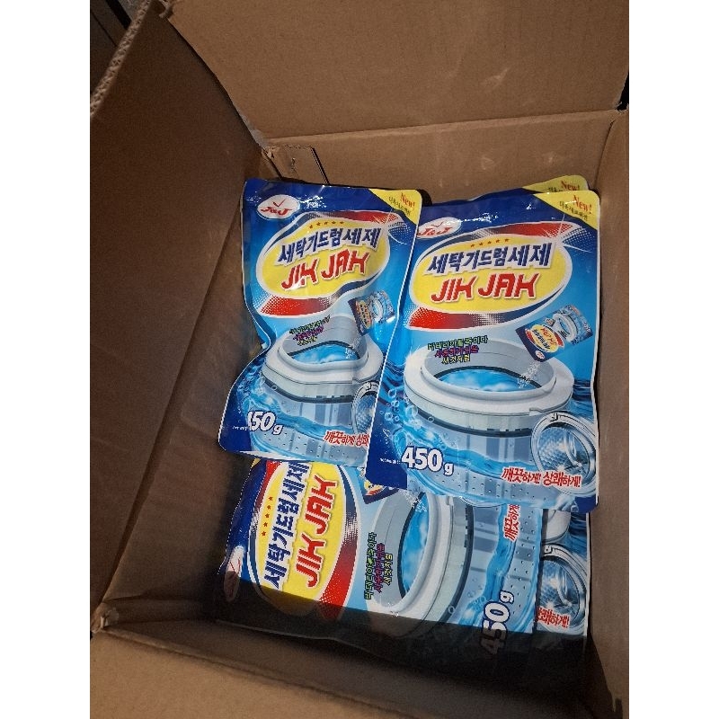 bột tẩy lồng JIK JAK đánh bay các chất cặn bẩn