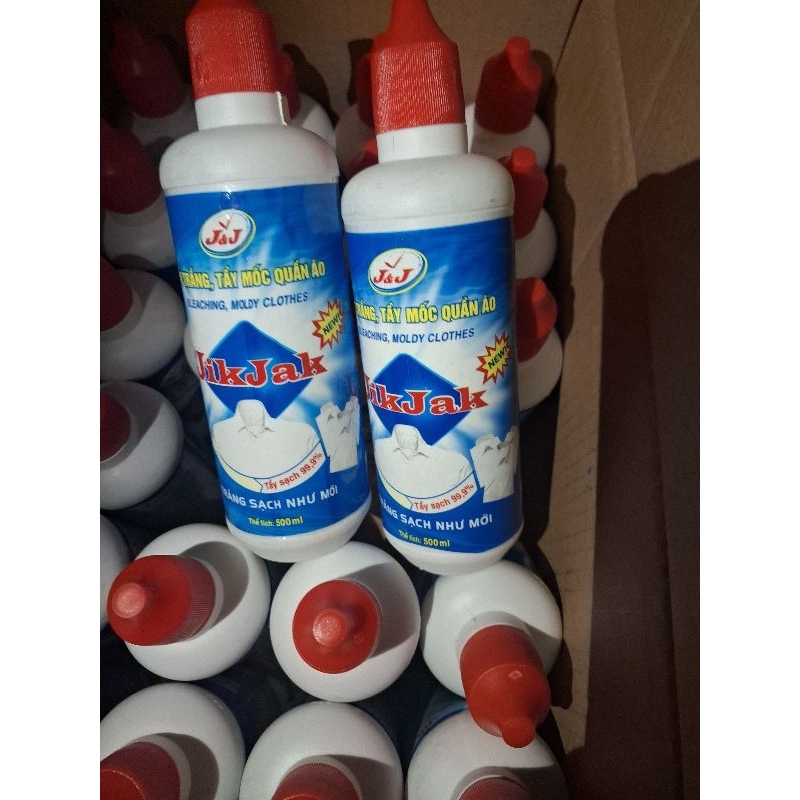 tẩy trắng JIK JAK .tẩy mốc quần áo.trắng sạch.và diệt trùng