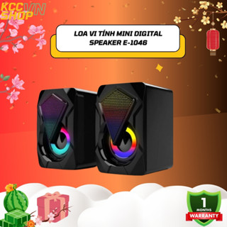Loa Vi Tính Mini DIGITAL SPEAKER E-1046 - Bảo Hành 06 Tháng
