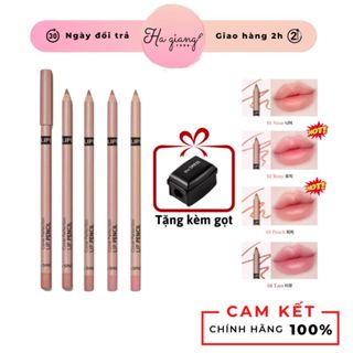 [TẶNG KÈM ĐỒ GỌT] Chì Kẻ Viền Môi The Saem Cover Perfection Lip Pencil che viền môi thâm, làm đều màu môi