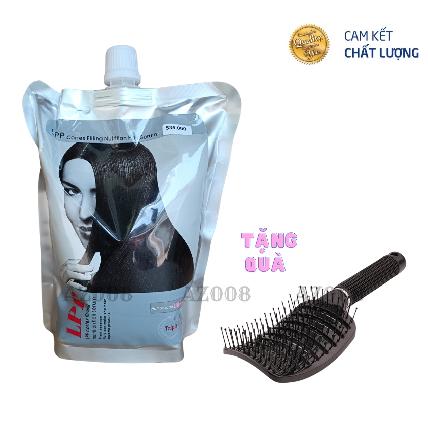 ủ tóc, hấp dưỡng tóc collagen phục hồi tóc hư tổn LPP 900ml AZ008 (hàng chính hãng)