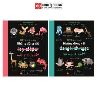  Sách - 100++ bí ẩn về tự nhiên Những động vật kỳ diệu nực cười nhất - Đinh Tị Books 