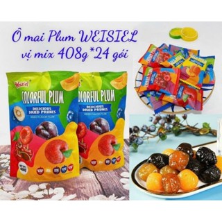 Kẹo ô mai Colorful Plum MIX 5 vị Gói 408g