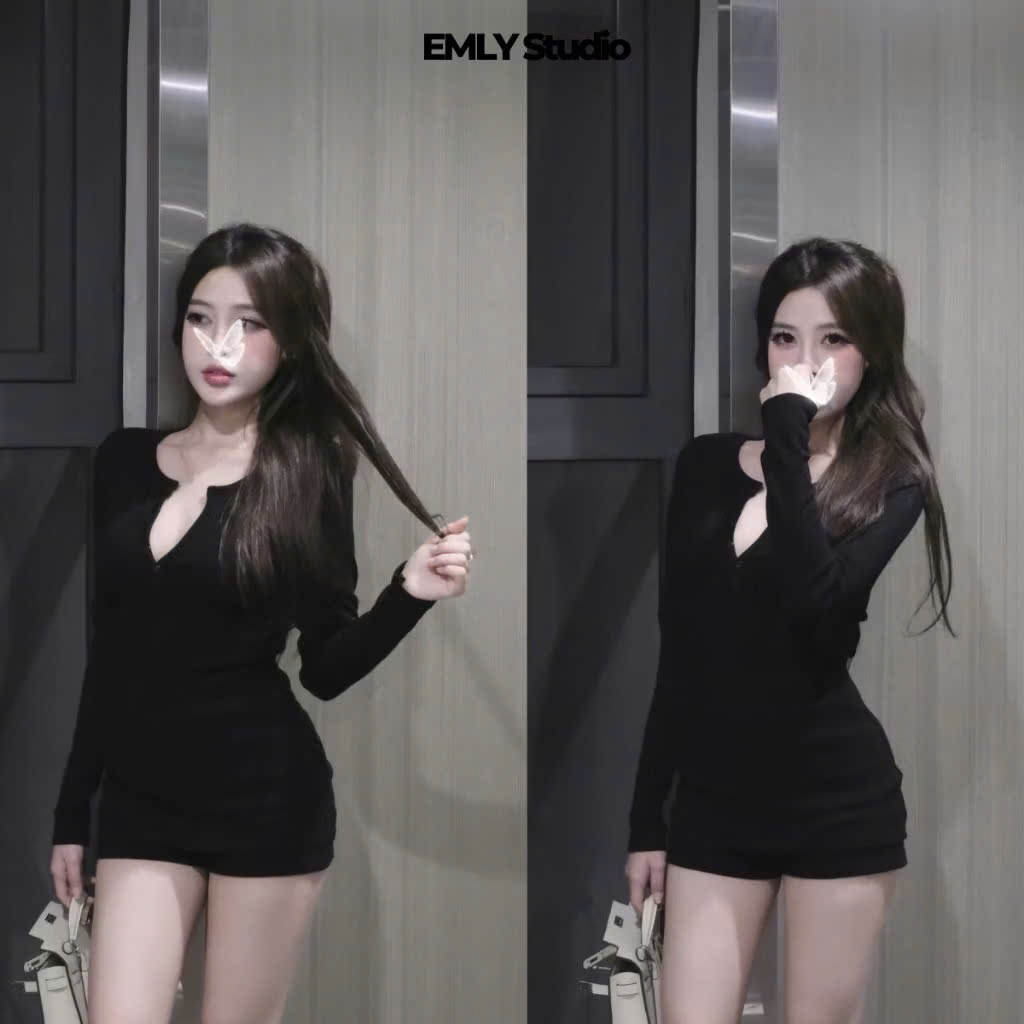 CÓ HỎA TỐC - set bộ tăm lạnh xinh xắn -  Set Len Gân Tăm Lông Thỏ có Cộc tay , có Dài Tay s219 QtC