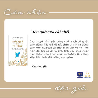 Sách Món Quà Của Cái Chết - Tác giả Phạm Hải Yến