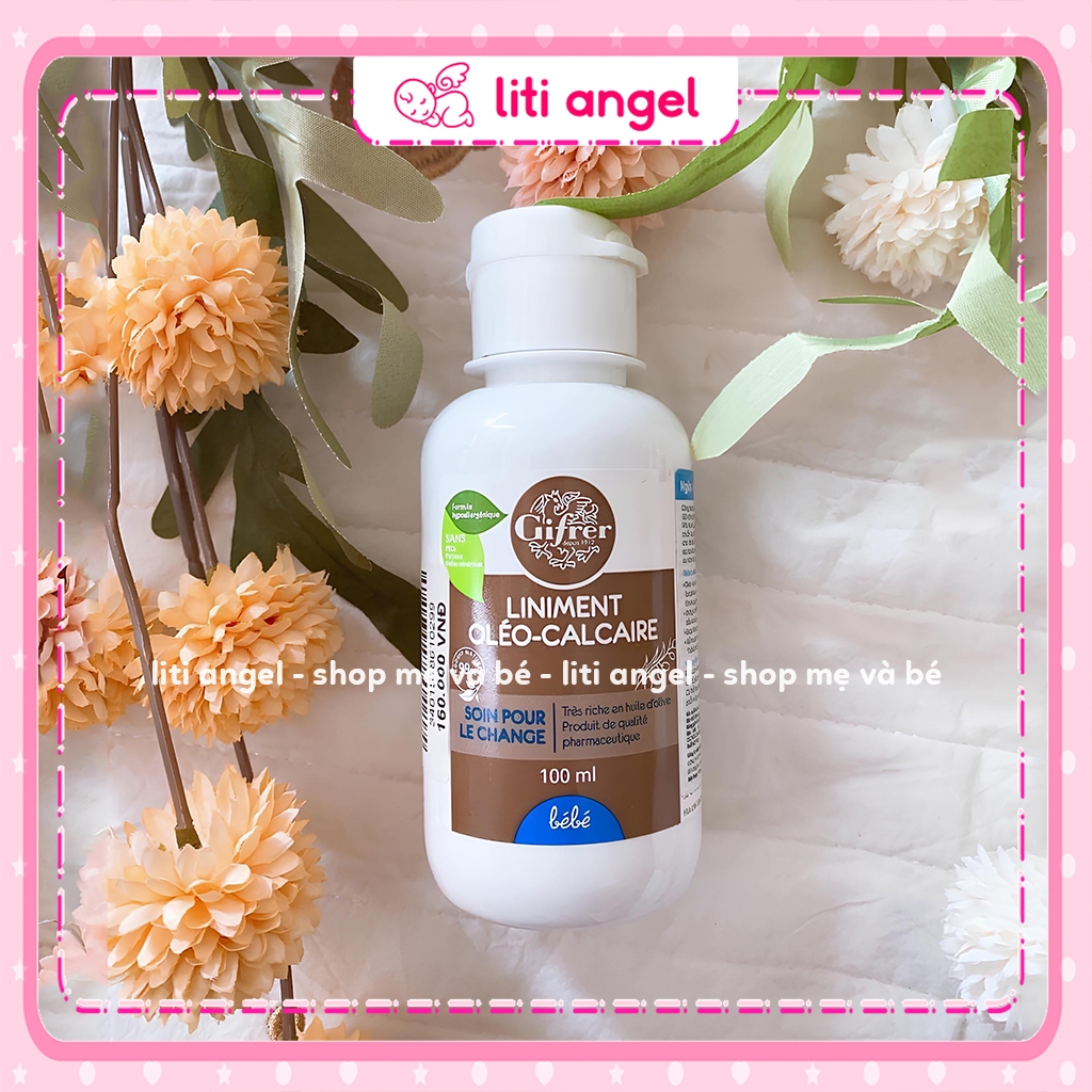 Kem Chống Hăm Gifrer Cho Bé Sơ Sinh, Kem Hăm Tã Liniment Oleo Calcaire