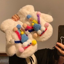 [27 mẫu] Găng Tay Mùa Đông Cute Giữ Ấm Lót Lông Dày Dặn Thời Trang Bao Tay Bông Chống Gió Rét Dành Cho Nữ Lông Cừu