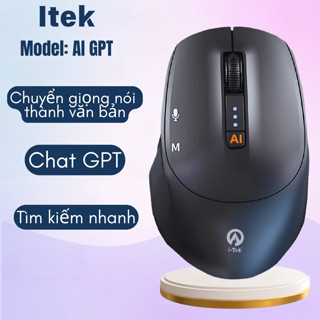 Chuột thông minh i-Tek C2024 tích hợp Chat GPT, phiên dịch giọng nói, đánh văn bản bằng giọng nói