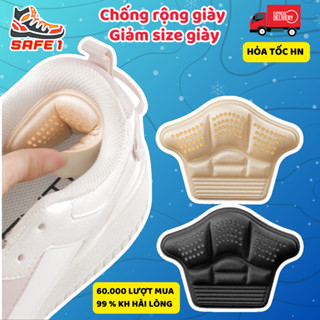 Miếng lót giày chống rộng, đệm gót giảm size giày. Miếng lót gót giày giảm size êm chân