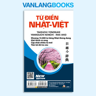 Sách - Từ Điển Nhật Việt (Tái Bản 2024) - Văn Lang