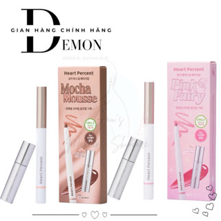 Set Chì kẻ viền môi Heart Percent tặng kèm son tint mini