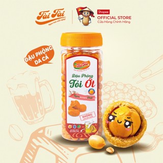 Đậu Phộng Rang Tỏi Ớt Tài Tài Hũ 250g - Snack Ăn Vặt Đậu Phộng Tỏi Ớt - Thơm Cay Đậm Đà Giòn Tan