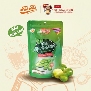 Đậu Hà Lan Rang Muối Tài Tài 140g - Snack Ăn Vặt Đậu Hoà Lan Rang Muối - Đậu Hòa Lan Muối Ăn Liền Thơm Ngon Giòn Rụm