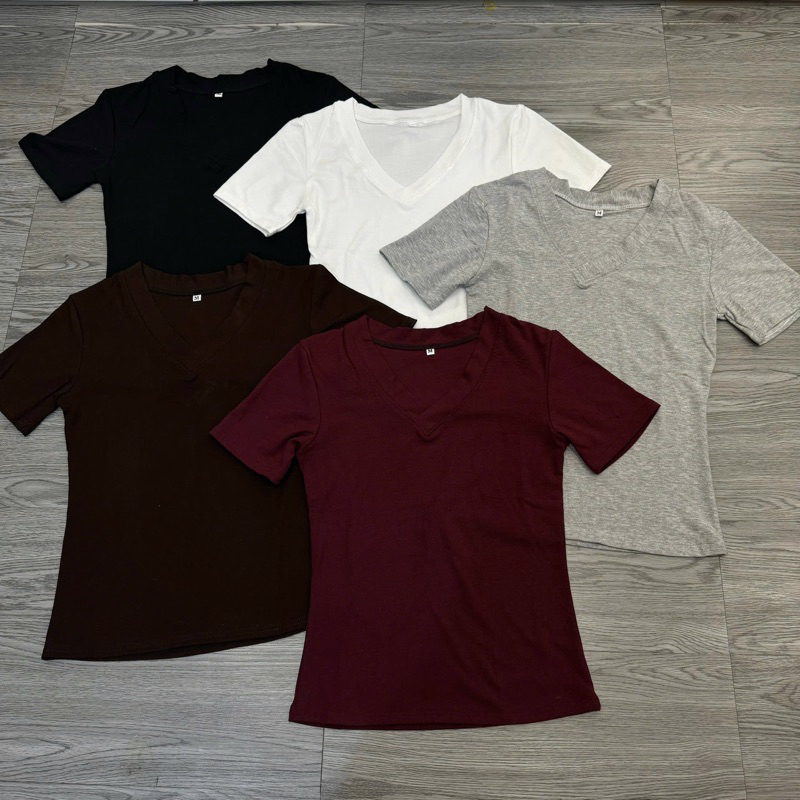 [VẢI MỊN] ÁO CỘC TAY CỔ TIM vải COTTON BOZIP co giãn 4 chiều ôm body siêu tôn dáng nữ m998 Lenogi ngocbichninhhiep | BigBuy360 - bigbuy360.vn