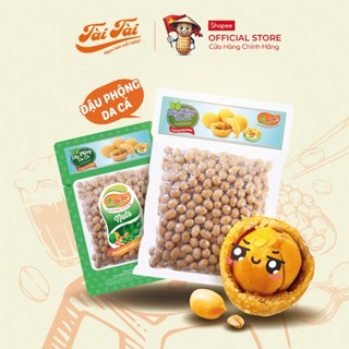 Đậu Phộng Da Cá Tài Tài 150g & 350g - Snack Ăn Vặt Đậu Phộng Da Cá Ăn Liền - Gói Hút Chân Không Bảo Quản Tròn Vị Ngon