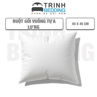 |GỐI SOFA | Gối tựa vuông Gối Phi lụa Vuông |45 x 45 cm|, Gối bông lông gối tựa lưng, gối sofa, gối trang trí êm ái