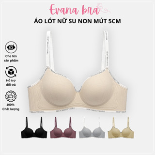 [AS502 ] Áo Lót Nữ Đúc Su DÀY 3-5CM Không Gọng Mềm Mại Thoải Mái Nâng Đẩy Vòng 1, Áo Ngực Đệm Dày Tạo Khe Cao Cấp