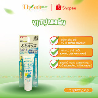 Kem Đánh Răng Nuốt Được Cho Bé 6m+/18m+