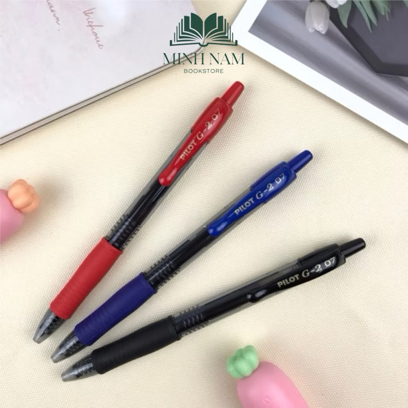 Bút gel PILOT G2 nét 0.5mm/ 0.7mm (Made in Japan) - Minh Nam Bookstore