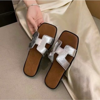 TH.STORE xăng đan và dép Dép lê bệt H