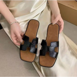 TH.STORE xăng đan và dép Dép lê bệt H