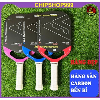   CHÍNH HÃNG  Vợt Pickleball VIGORBALL 008 T700 Carbon Fiber siêu nhám độ dày 14mm  Mã VG008  
