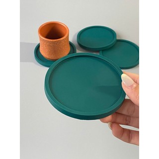 Miếng kê cốc dùng trong quán cafe - Coffee sẵn màu xanh lá