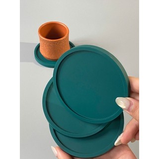 Miếng kê cốc dùng trong quán cafe - Coffee sẵn màu xanh lá