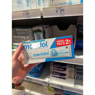Kem đánh răng Meridol tuýp đôi 75ml x2 chuẩn Đức