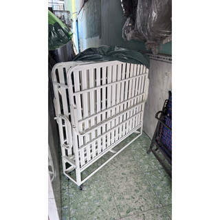Giường sắt xếp gọn 1met