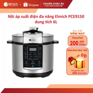 Nồi áp suất điện đa năng Elmich PCE9150 dung tích 6L