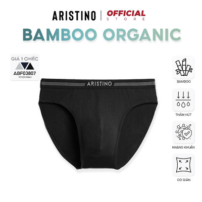 Quần lót nam ARISTINO cotton sợi tre tự nhiên dáng thể thao FITFORM ôm body thoáng khí - ABF03807