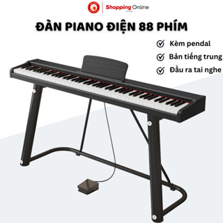 (CAO CẤP) Đàn Piano Gỗ Điện Tử Electronic Keyboard Đàn 88 Phím - Đàn Organ Điện Cho Người Lớn Trẻ Em TIẾNG TRUNG