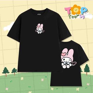 Áo thun form rộng TOPTEESG Melody unisex nam nữ tay ngắn cổ tròn kèm quà tặng hấp dẫn