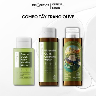  DRCEUTICS Nước Tẩy Trang Ultra-mild OLIVE Cleansing Water Cho Mọi Loại Da Da Nhạy Cảm  310ml 500ml  