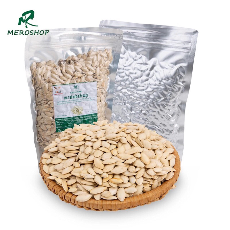 500gr hạt bí rang củi