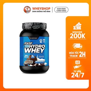 Sữa bột hỗ trợ phát triển cơ Raze Hydro Whey 2Lbs (907g) - WHEYSHOP HCM