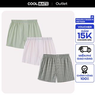 Quần Shorts Nam Mặc Nhà Cotton Thoáng Mát Coolmate