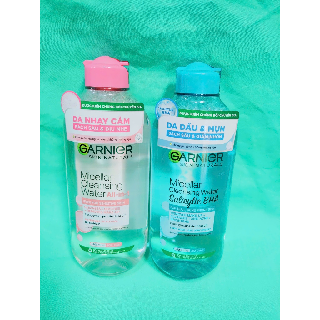 [Chính hãng] Nước tẩy trang Garnier 400ml