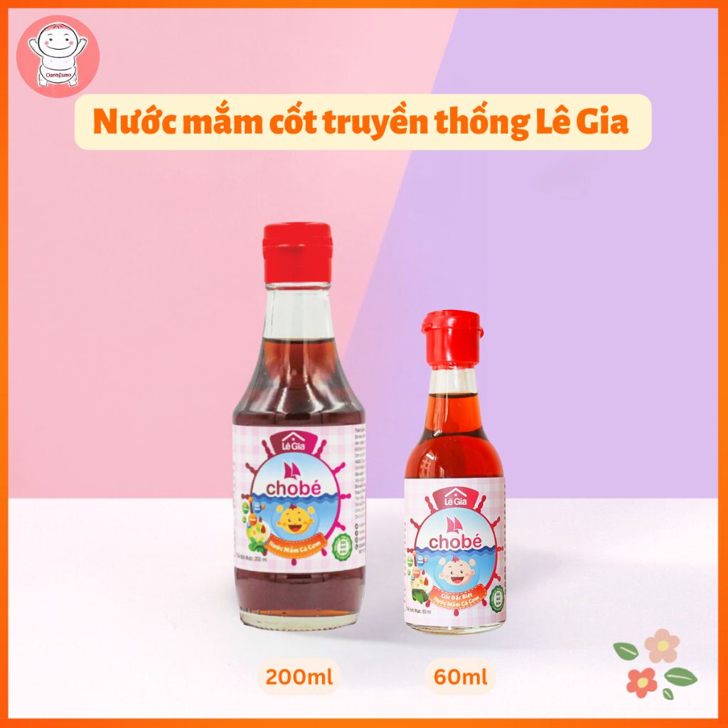 Nước mắm Lê Gia cho bé (Date 08/2028)