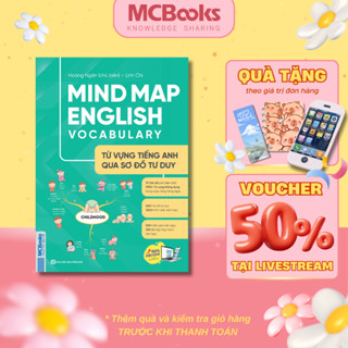Sách - Mind Map English Vocabulary -Từ vựng tiếng Anh qua sơ đồ tư duy Mcbooks