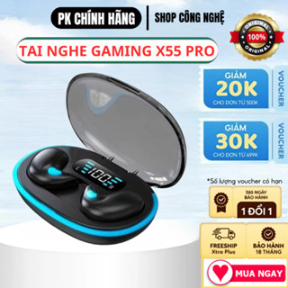 Tai Nghe Không Dây X55 / F9 / M10 PRO Bluetooth Màn Hình LED Tai Nghe Tích Hợp Mic Tai Nghe Nhét Trong Tai Khử Tiếng Ồn