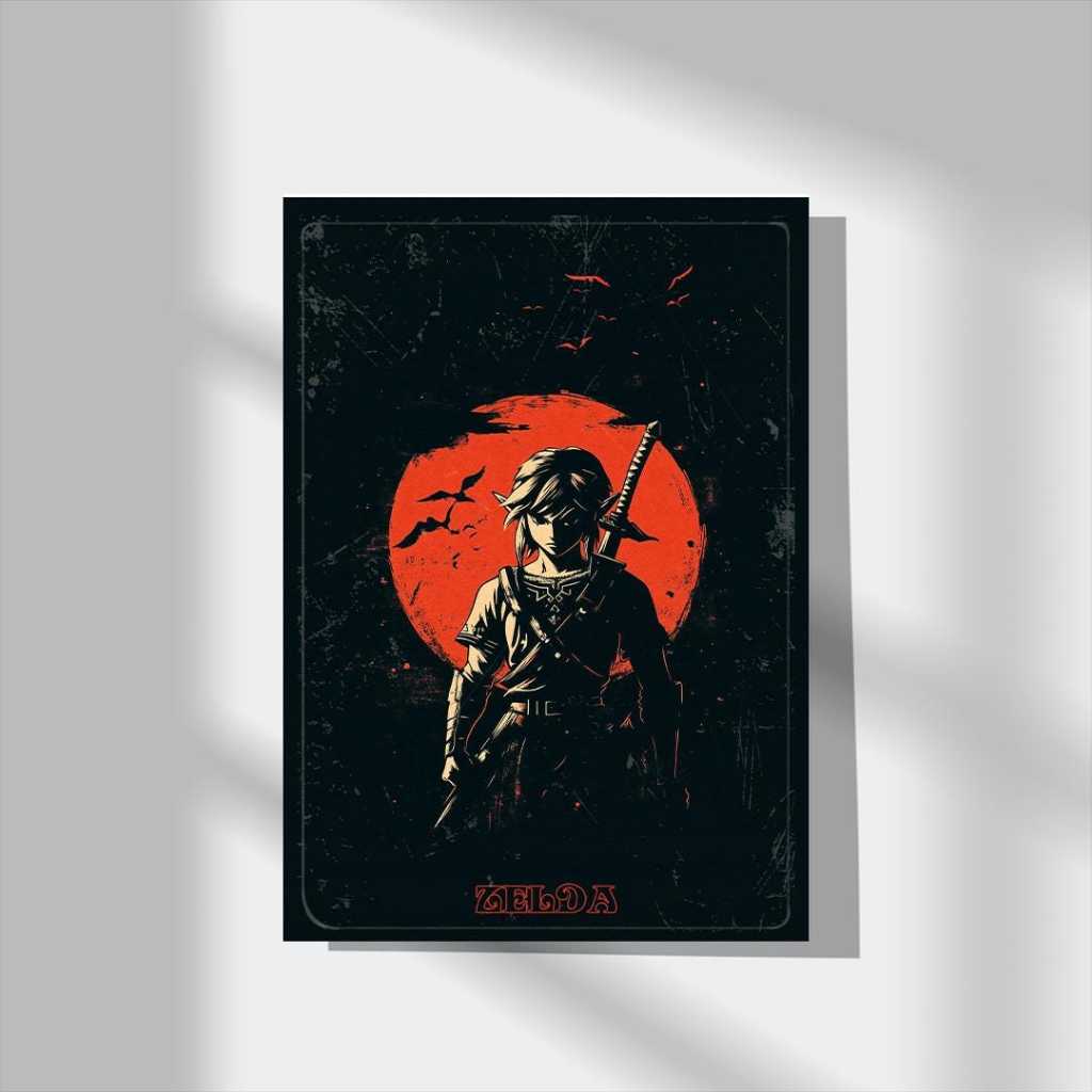 FREESHIP ⭐️ Zelda Poster | Comic Poster - Tranh Decal Dán Tường - Ảnh Treo Tường