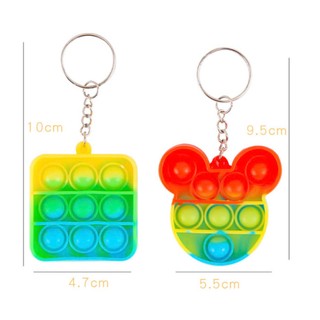 [Quà tặng mới] Combo 5 Móc Khóa Pop It