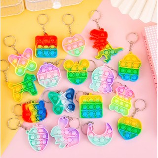 [Quà tặng mới] Combo 5 Móc Khóa Pop It