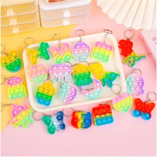 [Quà tặng mới] Combo 5 Móc Khóa Pop It